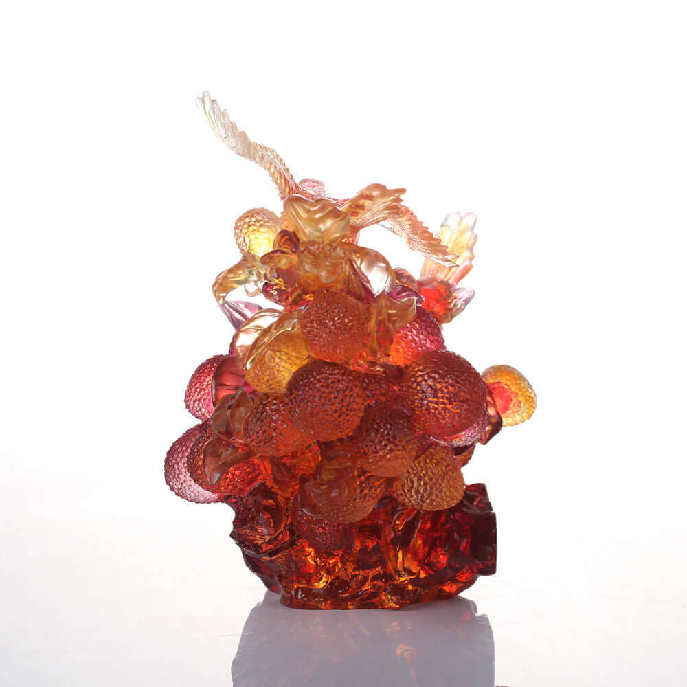 LIULI Crystal Art Crystal Art Sculpture, "The Fullest Beauty"