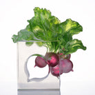 LIULI Crystal Art Crystal Radish, "The Heart of Our Great Land"