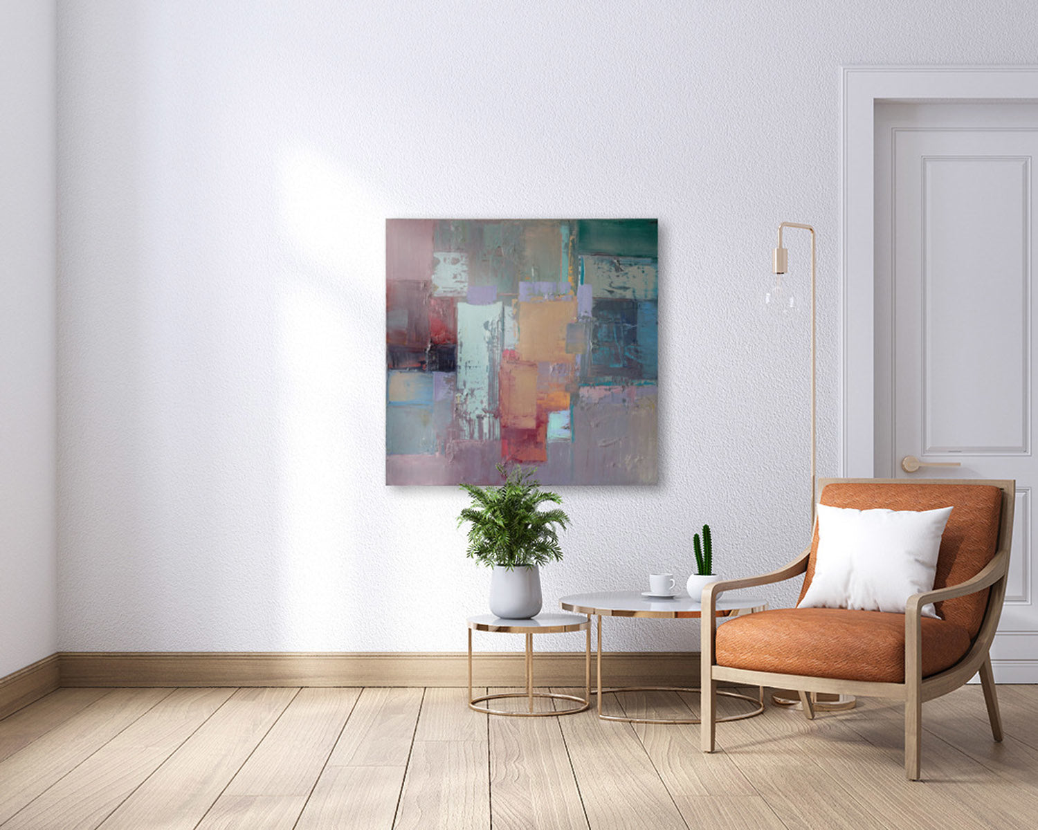 "Waterfall" Oil on Canvas Original Painting