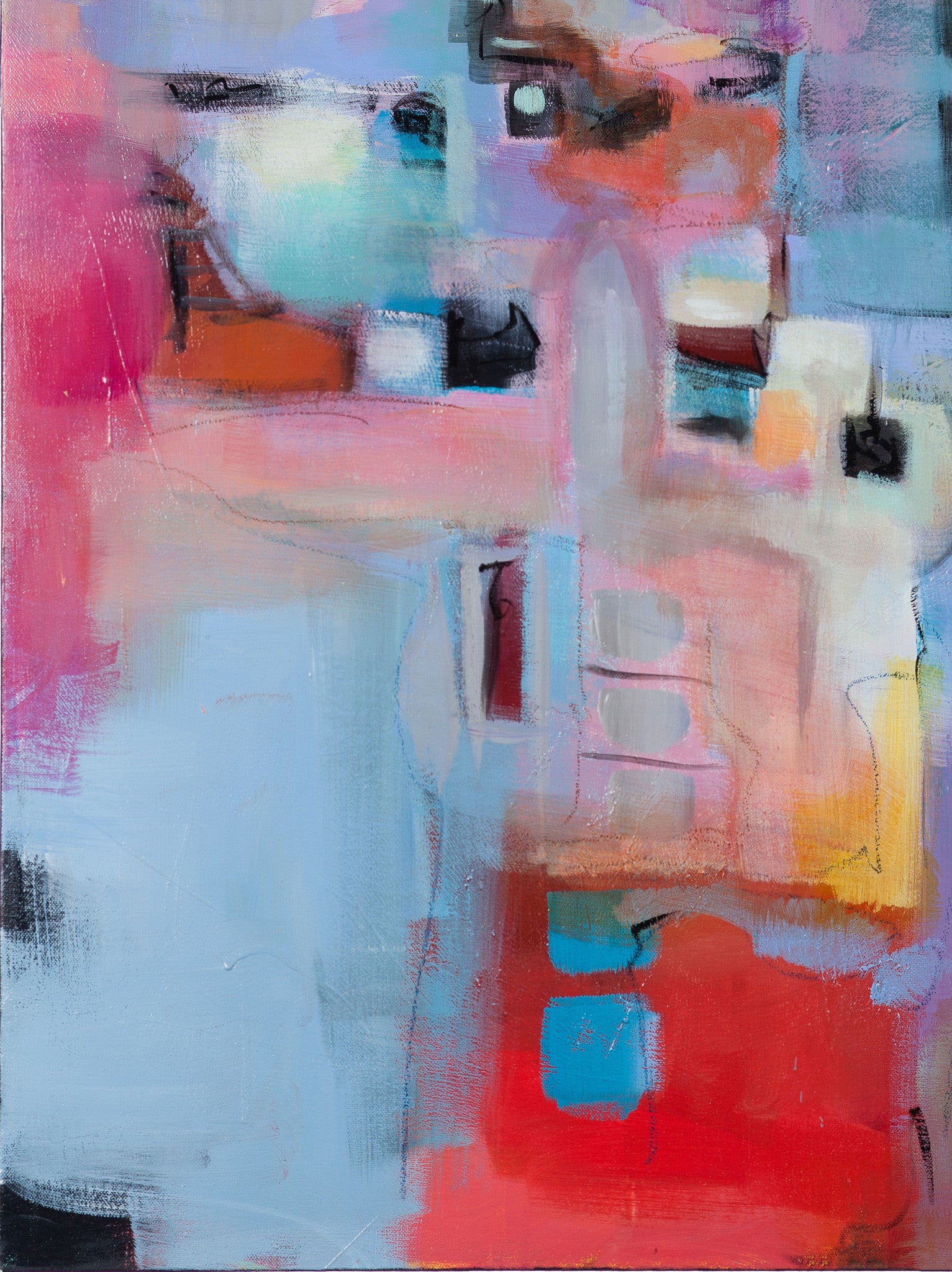 City View Abstract - Canvas Print