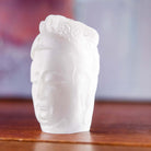 LIULI Crystal Art Crystal Buddha Figurine, "Free Mind from Knowing Beauty Is Universal"