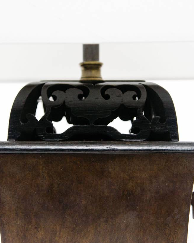 Lawrence & Scott Yoru Brass Incense Burner Table Lamp | Lawrence & Scott