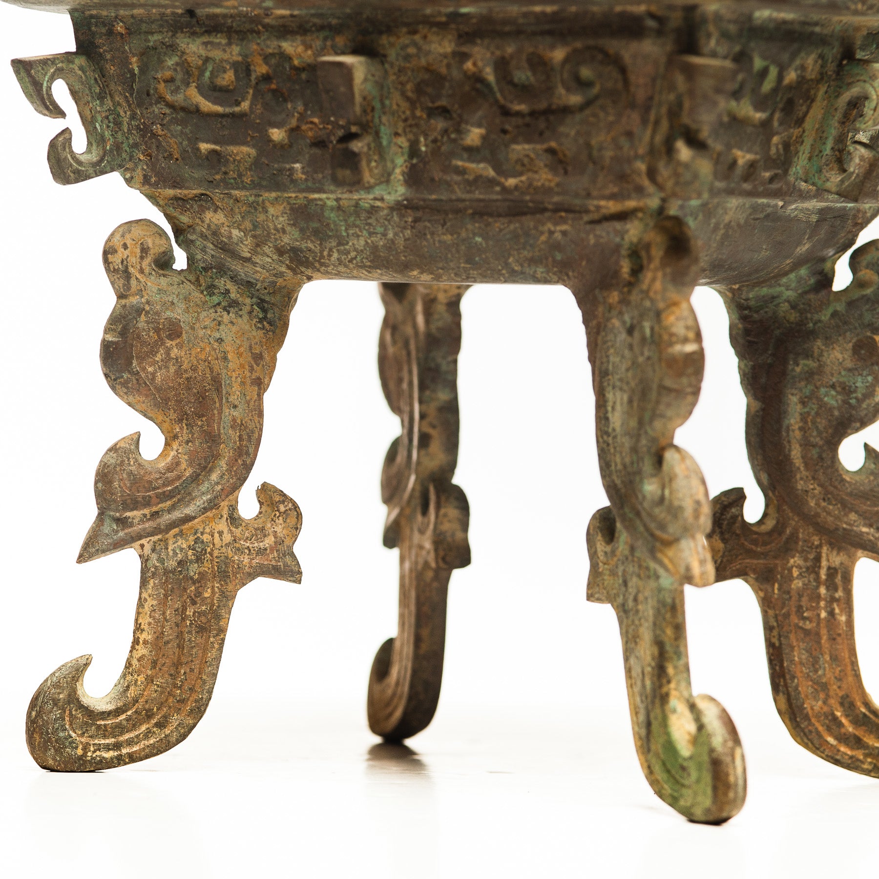 Verdigris Bronze Incense Burner