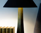 Somand Torchiere Verdigris Bronze Table Lamp