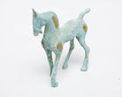 Verdigris Bronze Abstract Horse