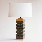 Lawrence & Scott Verdigris Bronze Cleo Table Lamp