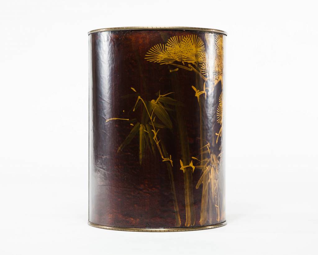 Leather Umbrella Stand Bin