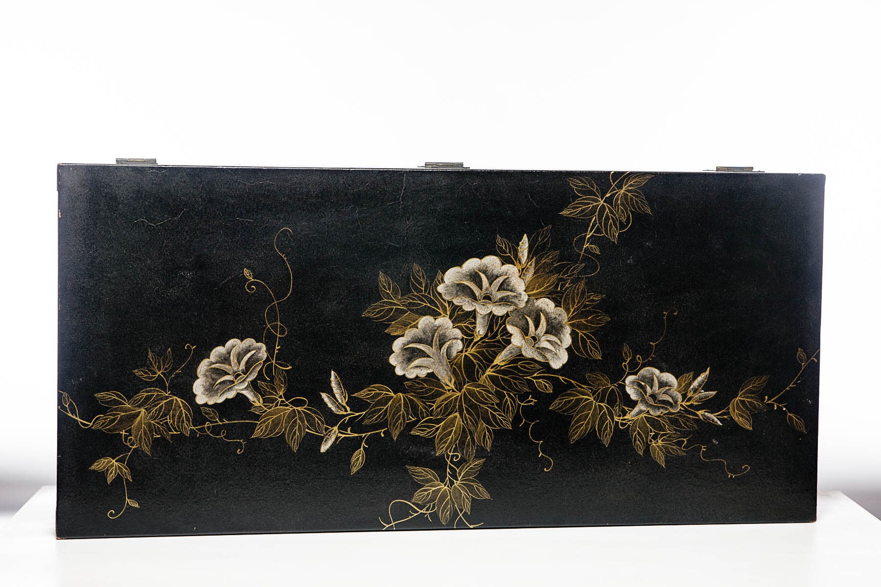 Black Valentine Wide Leather Box