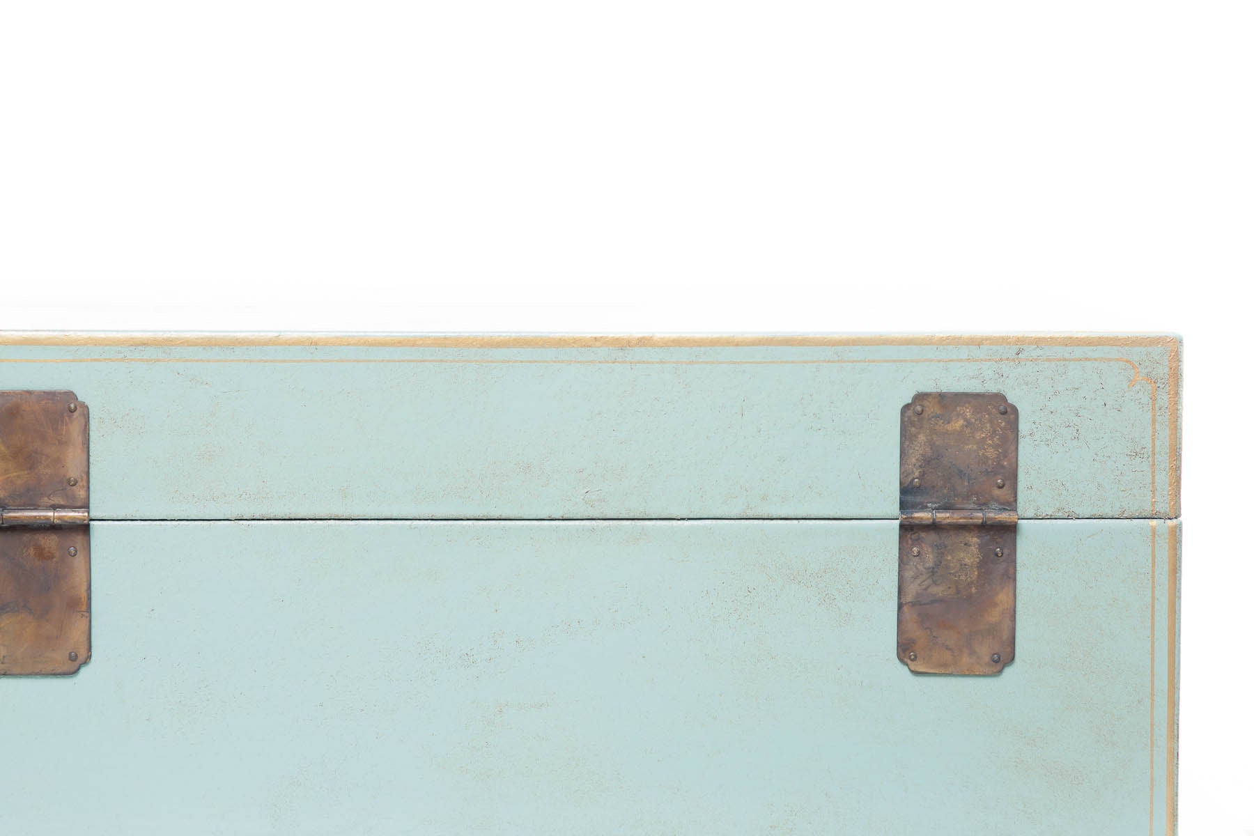 Pine Green Regalia Leather Box (34")