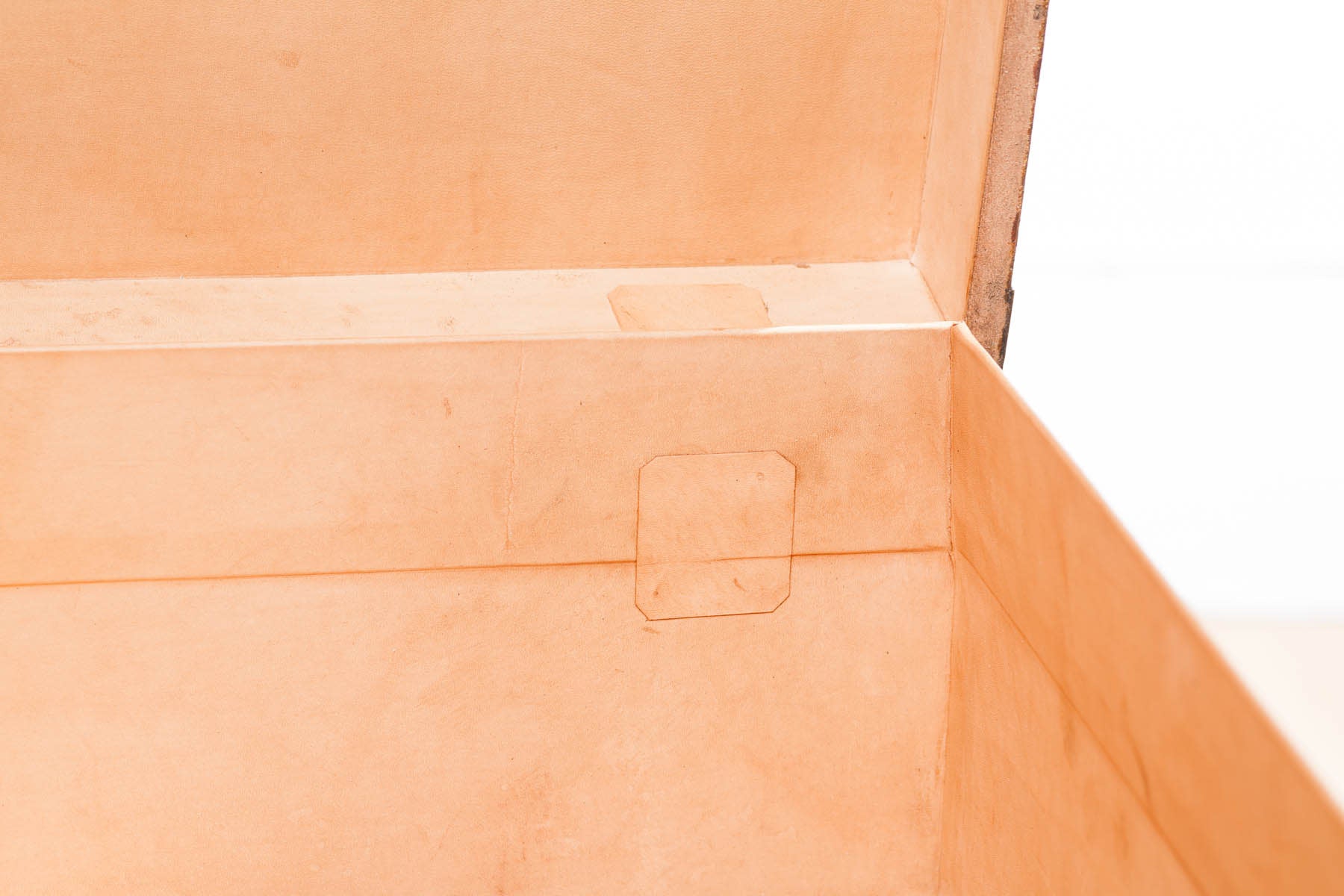 Mahogany Meridian Wide Leather Box