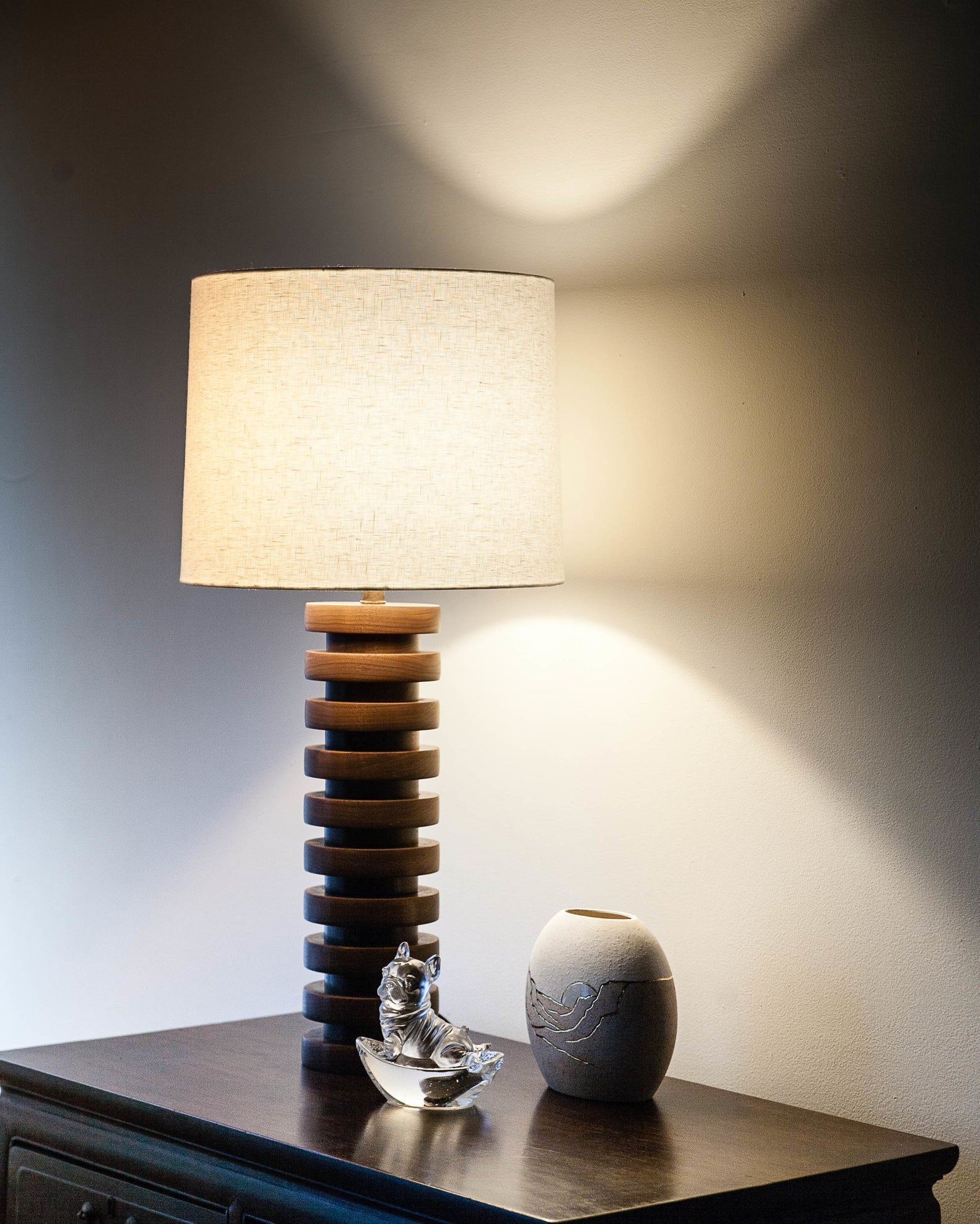 Malmo Table Lamp (Walnut)