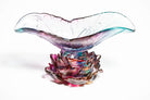 LIULI Crystal Art Crystal Lotus Butterfly Chalice "The Attracted Butterfly"