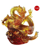 LIULI Crystal Art Crystal Dragon (Limited Edition) "An Overwhelming Force From The East"