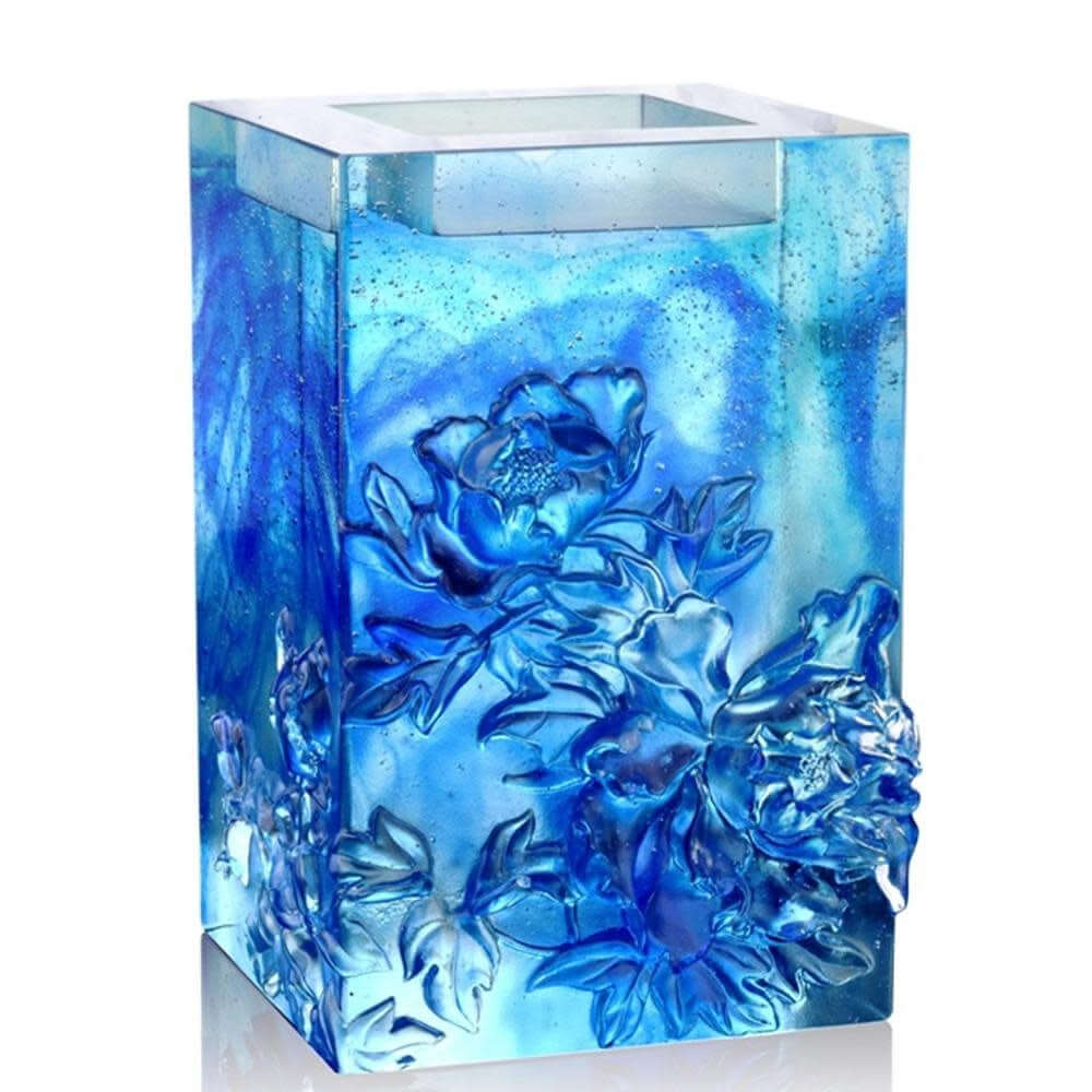 LIULI Crystal Art Crystal Candle Holder "Heavenly Splendor"