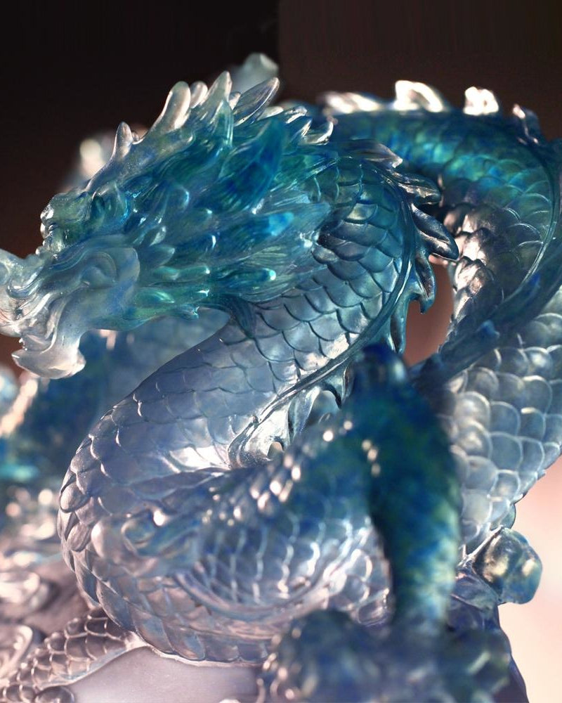 Liu Li Crystal LIULI Crystal Art Crystal Dragons Collection