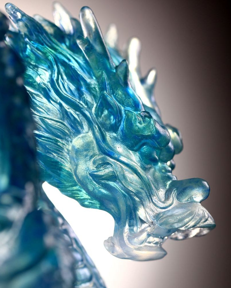 Liu Li Crystal LIULI Crystal Art Crystal Dragons Collection