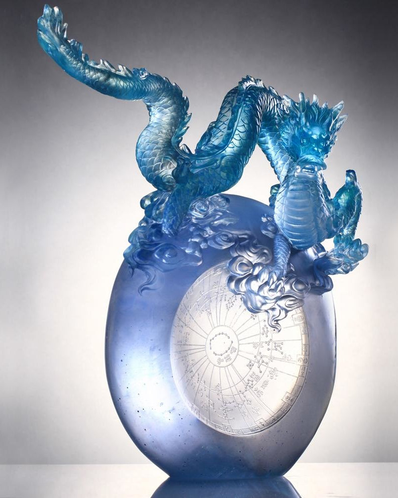 Liu Li Crystal LIULI Crystal Art Crystal Dragons Collection