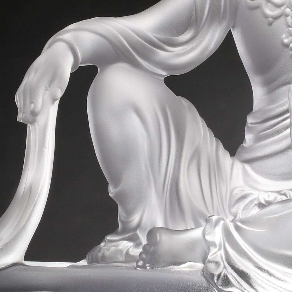 LIULI Crystal Art Crystal Buddha "Light Exists Because of Love - Heart of Guanyin" (Limited Edition)