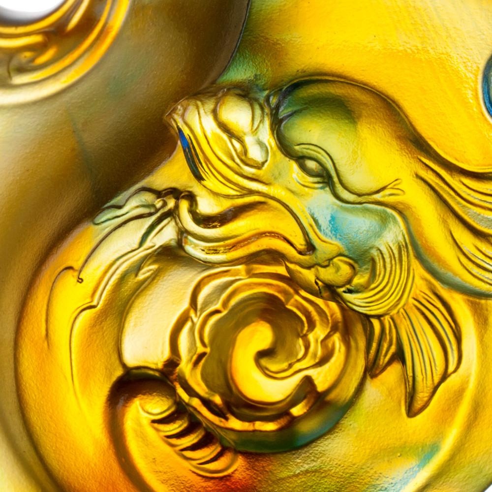 LIULI Crystal Art Crystal Yin Yang Paperweight (Limited Edition)