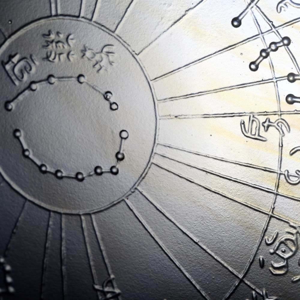 LIULI Crystal Art Crystal Animal, Tiger, Guardian, "White Tiger of the West-Roar of the Tiger"