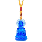 LIULI Crystal Art Crystal Charm, Medicine Buddha, Follow the Heart, Follow Happiness