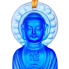 LIULI Crystal Art Crystal Charm, Medicine Buddha, Follow the Heart, Follow Happiness