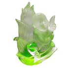 LIULI Crystal Art Crystal Doll Figurine (Fearless), "Great Heights Dolly" in Green Clear (Limited Edition)