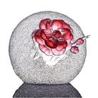 LIULI Crystal Art Crystal Plum Blossom, Burst of Spring, Gold Red Clear (Limited Edition)