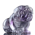 LIULI Crystal Art The Pug - "Playful Pug"