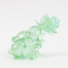 LIULI Crystal Art Crystal Rabbit Figurine "Lingering Fragrance of Goodness in the Heart (Goodness)"