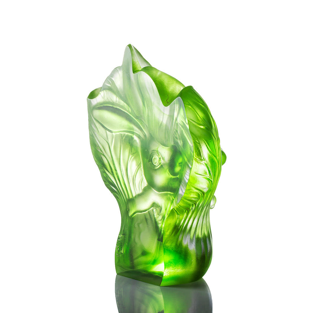 LIULI Crystal Art Crystal Rabbit, Year of the Rabbit, "Familiar, Fortuitous"