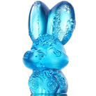 LIULI Crystal Art Crystal Zodiac Bunny, Year of the Rabbit, Darling, Sky Blue