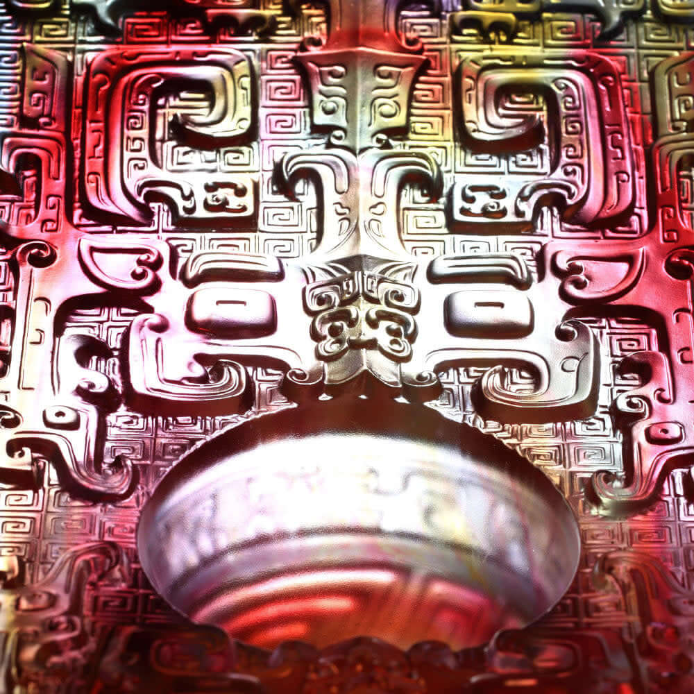 LIULI Crystal Art Crystal Art Ding Vessel | Ding of Mutual Respect