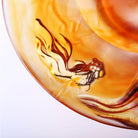 LIULI Crystal Art Crystal Goldfish, "Harmonious Beauty"