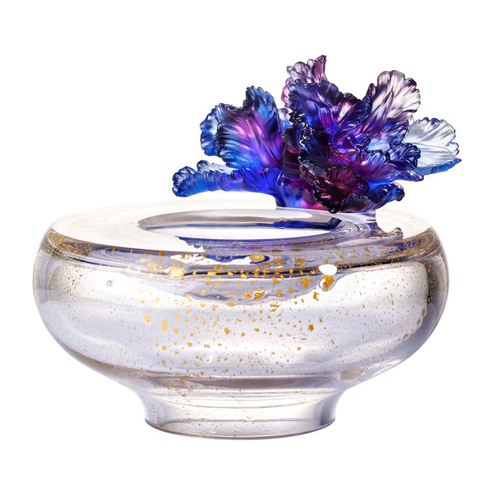 LIULI Crystal Art Crystal Tulip "One Moon For All Blooms"