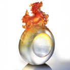 LIULI Crystal Art Crystal Qilin "Benevolent Guardian"