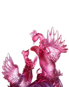 LIULI Crystal Art Crystal Phoenix, "Splendor In The Nine Heavens"