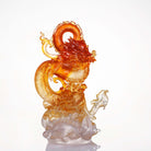 LIULI Crystal Art Crystal Dragon "True Believer - Uplift"