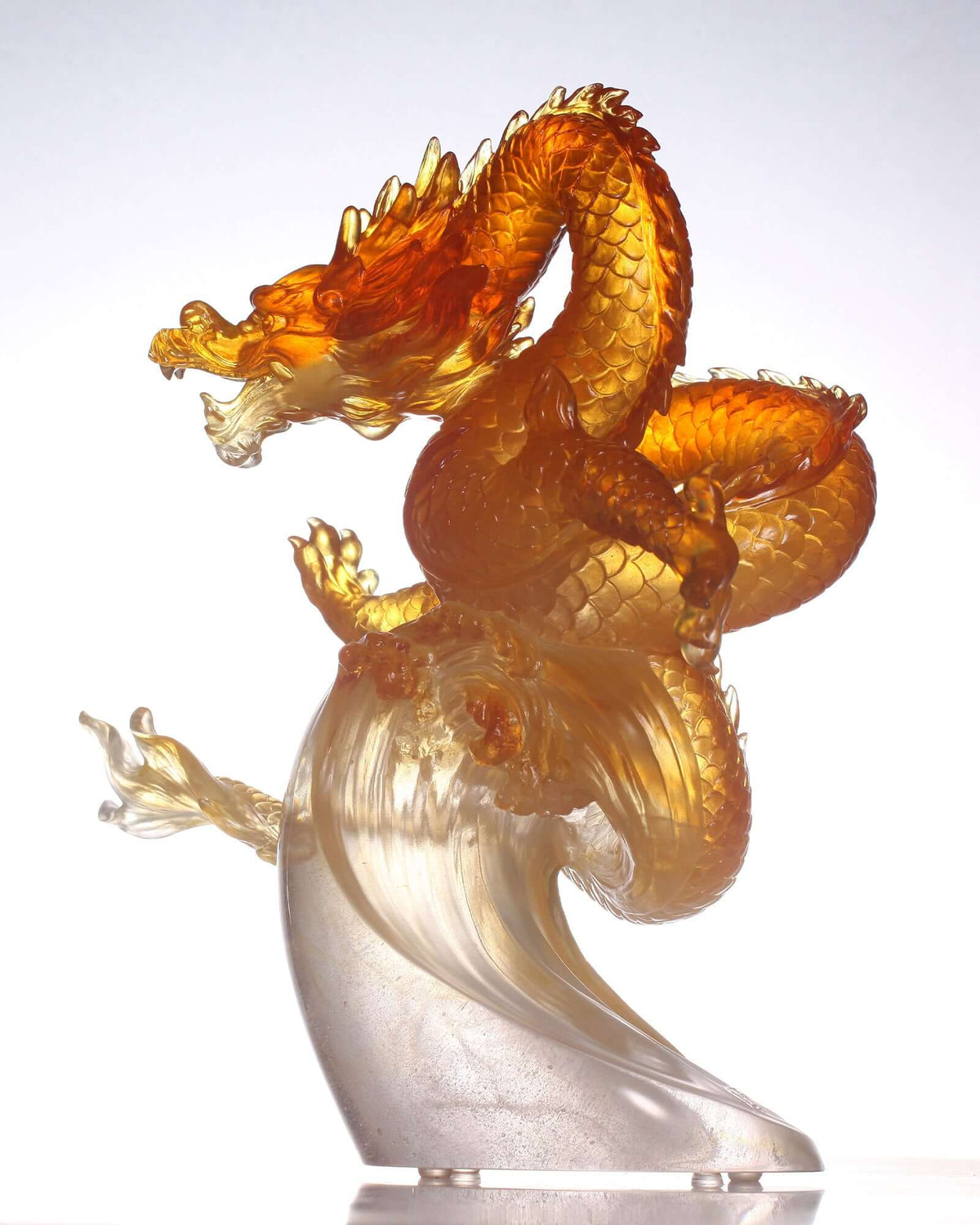 Liu Li Crystal LIULI Crystal Art Crystal Dragons Collection – Lawrence & Scott