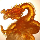 LIULI Crystal Art Crystal Dragon "True Believer - Rising Swell"