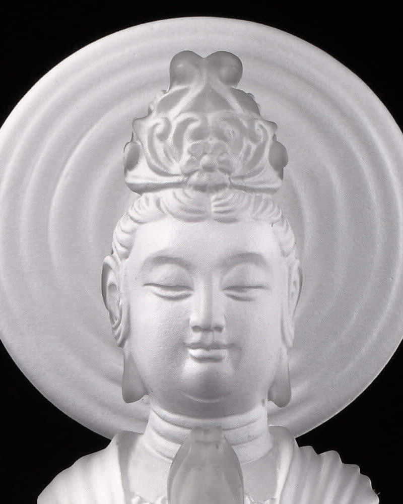 LIULI Crystal Art Crystal Buddha, Hechang Guanyin, "Light Exists Because of Love" (Collector's Edition)
