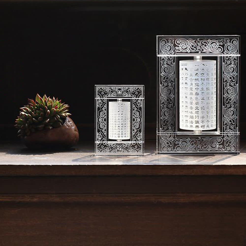 LIULI Crystal Art Crystal Prayer Wheel