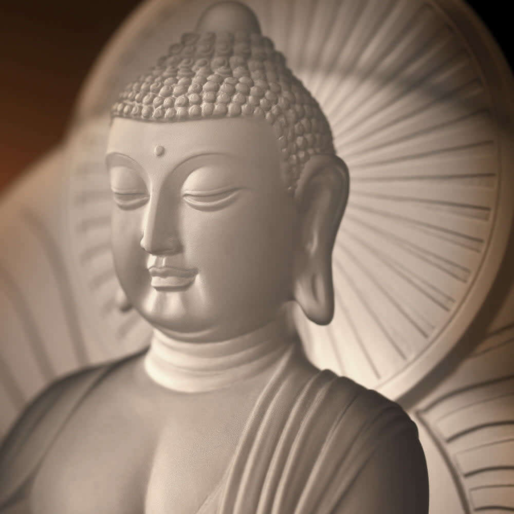 LIULI Crystal Art Crystal Buddha, Medicine Buddha, "Wishes for Sentient Beings"