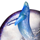 LIULI Crystal Art LIULI Crystal Whale Sculpture "Love all Humankind, Honor the Heavens"