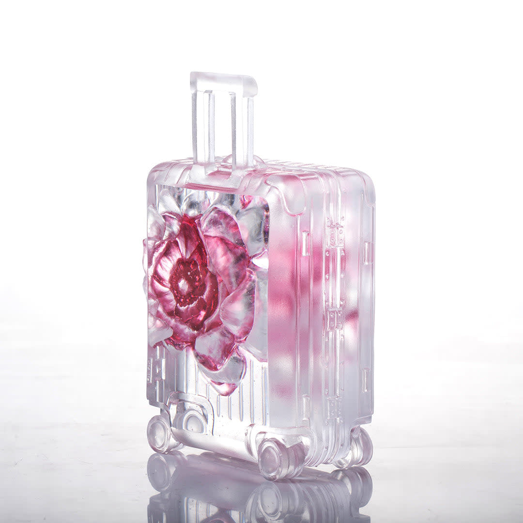 LIULI Crystal Art Crystal Flower "Packed with Confidence"