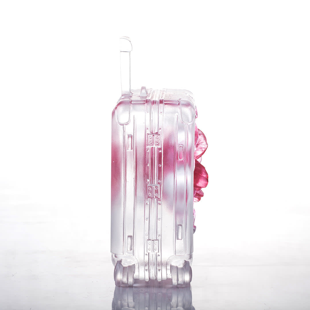 LIULI Crystal Art Crystal Flower "Packed with Confidence"