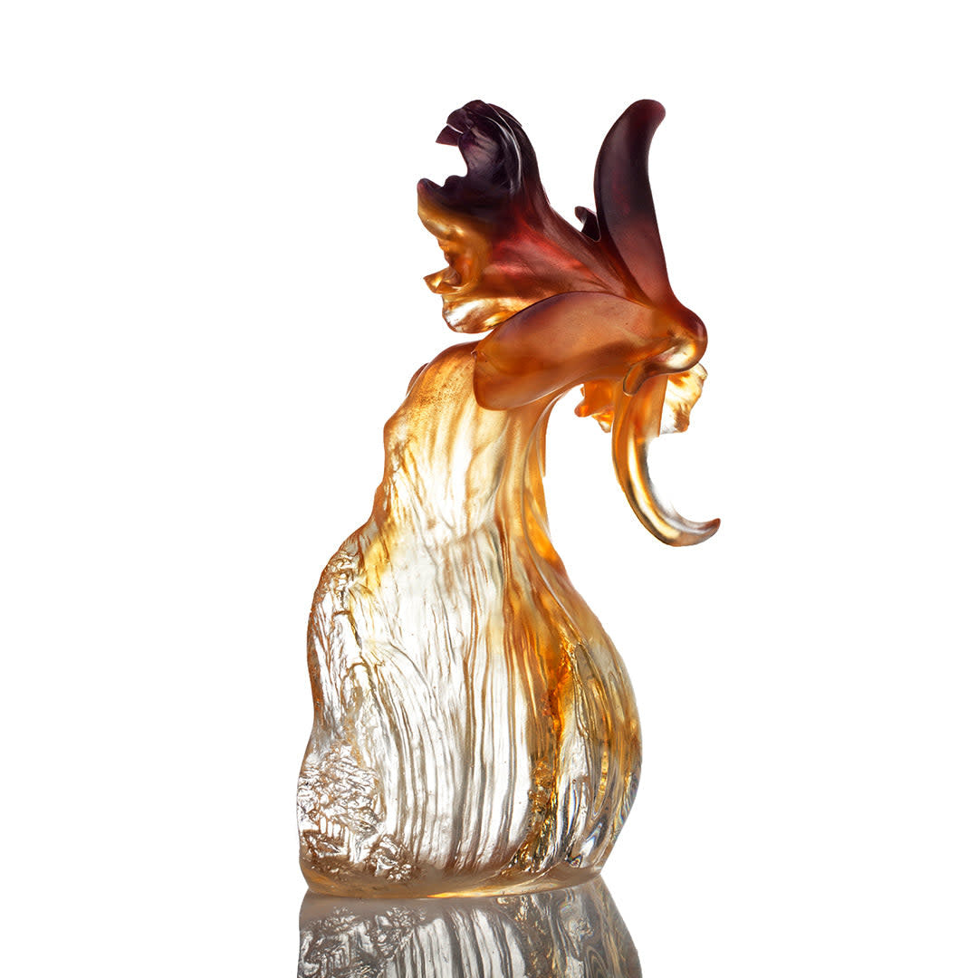 LIULI Crystal Art Crystal Flower "The Original Source"