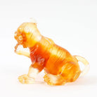 LIULI Crystal Art Crystal Tiger Cub, "Growing Up"