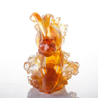 LIULI Crystal Art Crystal Rabbit, Year of the Rabbit, "Advancing with Invincibility"
