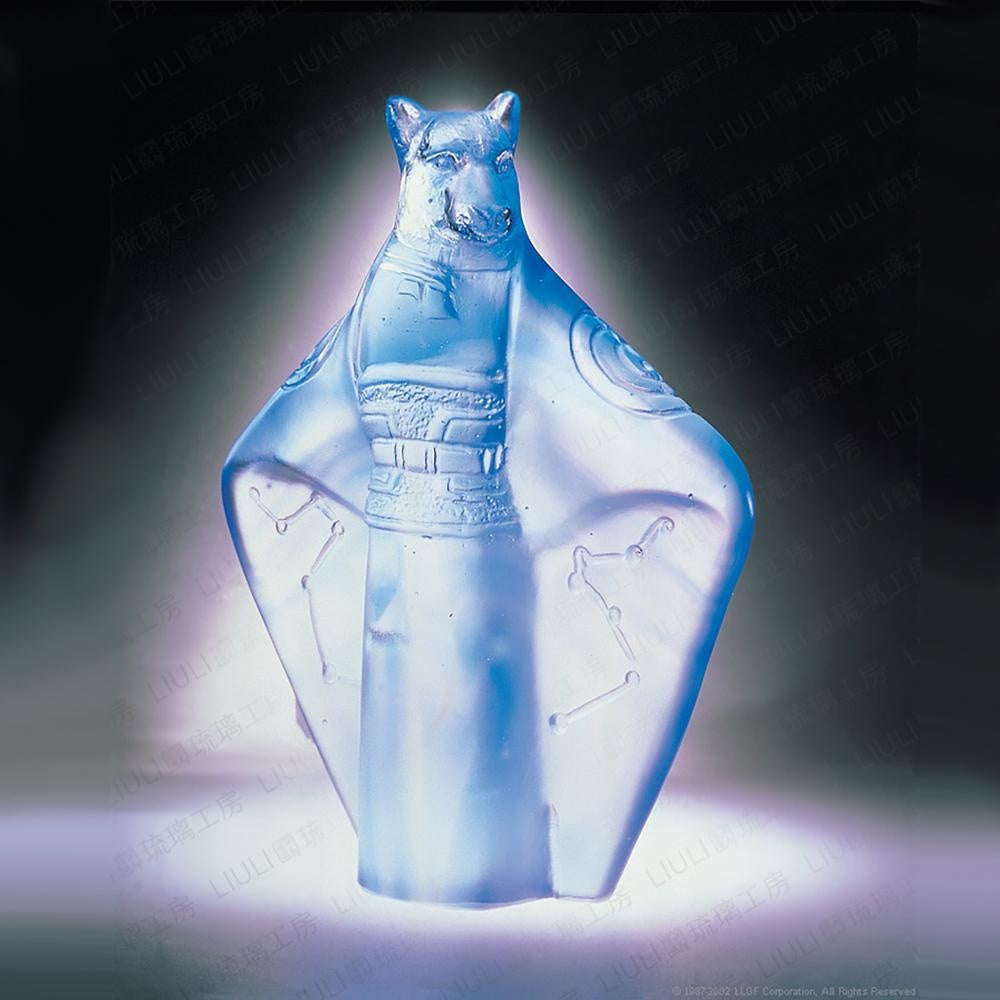 LIULI Crystal Art Crystal Zodiac Dog Figurine, Year of the Dog (Limited Edition)